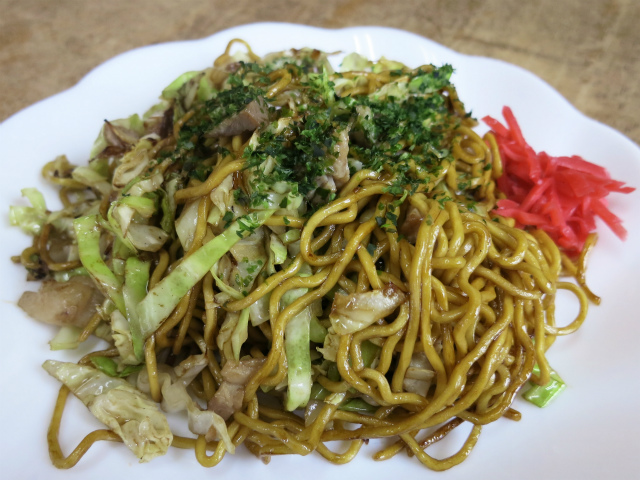 本間焼そば店 | 焼きそば名店探訪録