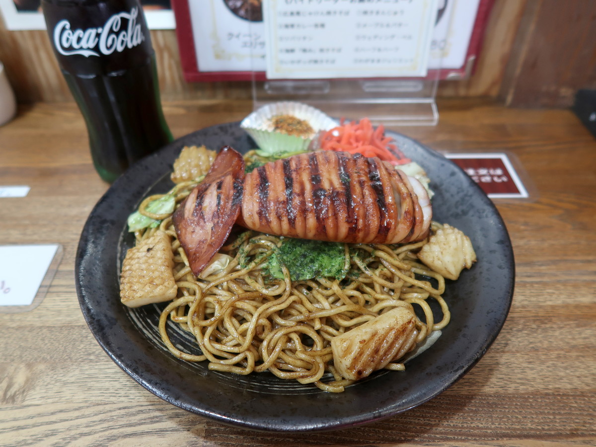 いかポッポ焼きそば 980円