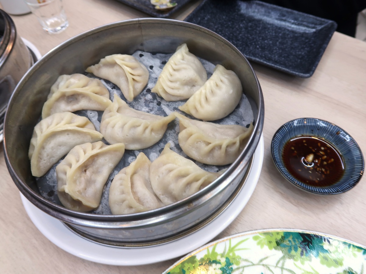 ロバ餃子蒸し（驴肉蒸饺） 1298円