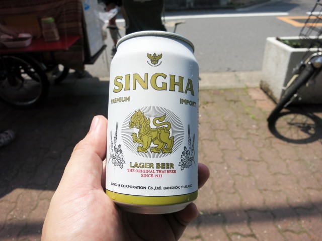 SINGHA BEER(シンハービール) 400円