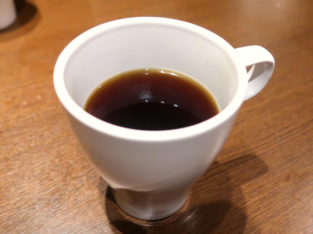 最後はコーヒーで締め