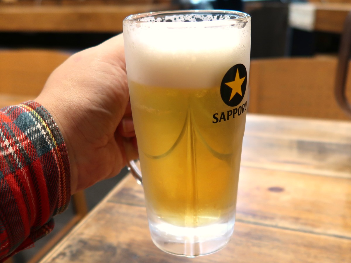 生ビール 550円
