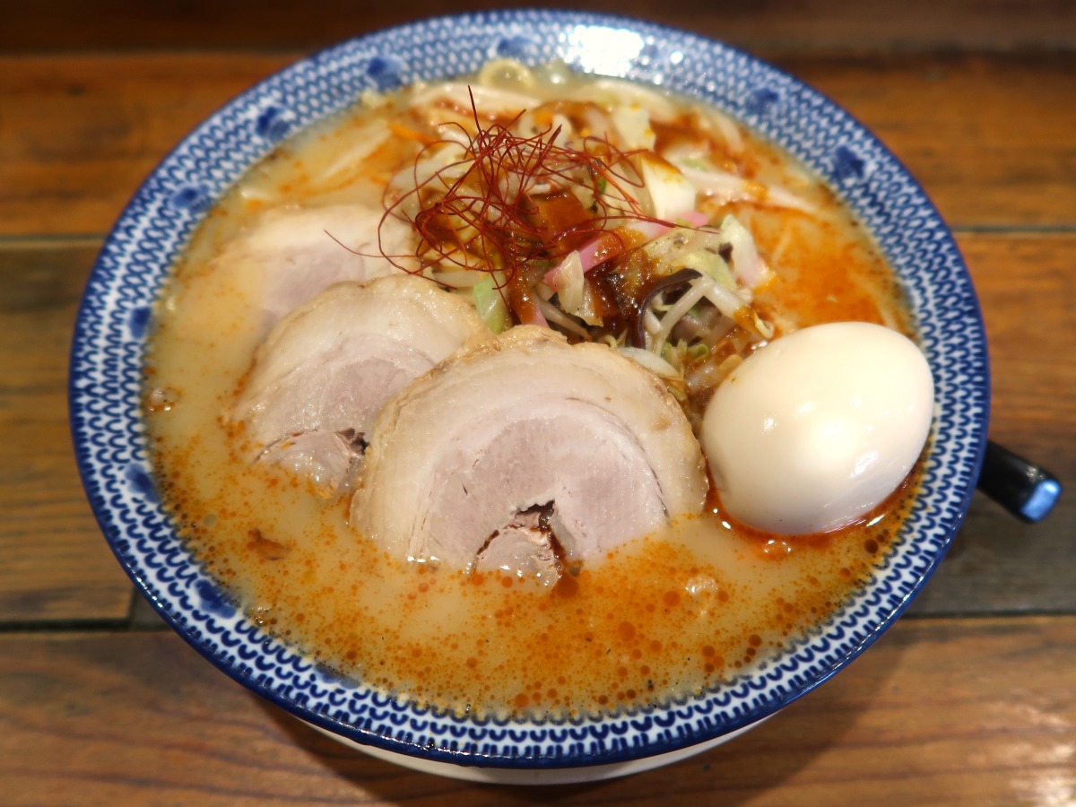 熟成辛味噌特製ちゃんぽん 1280円