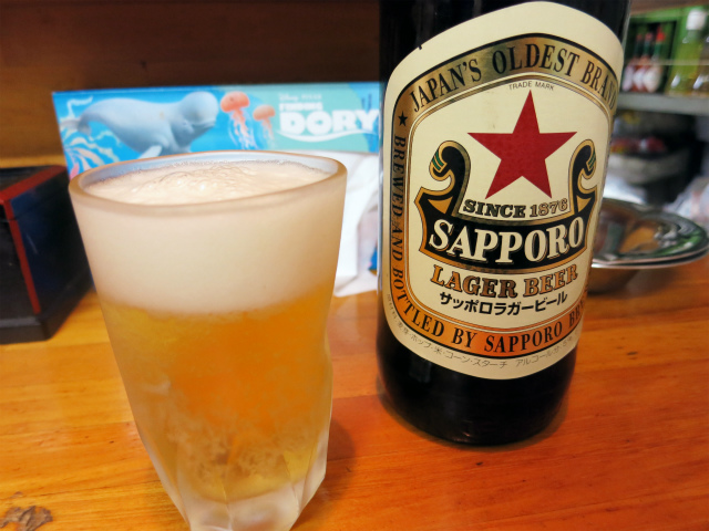 瓶ビール(大) 620円