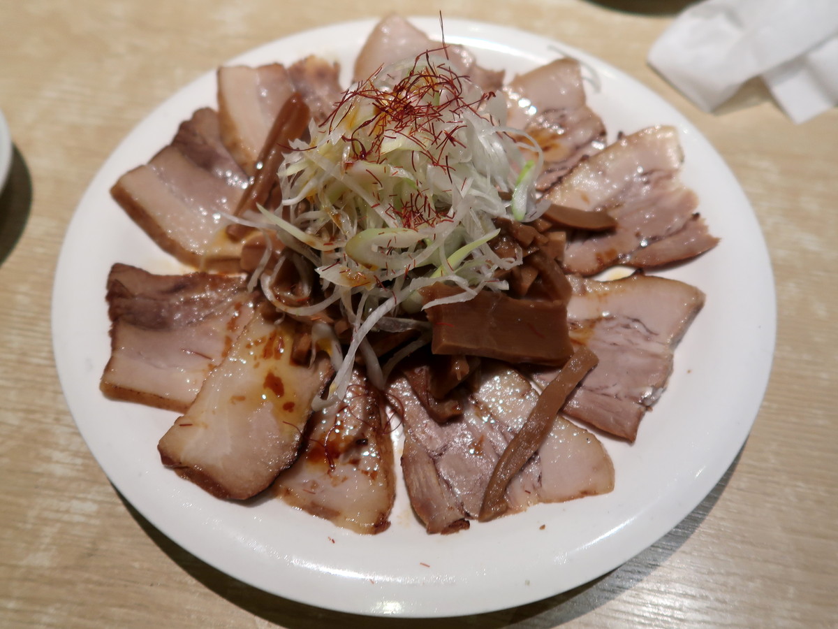 メンマ&チャーシュー 1150円