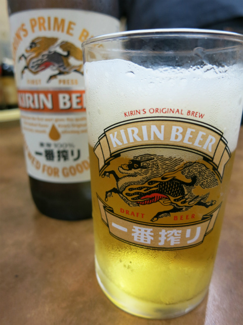 瓶ビール(大) 660円