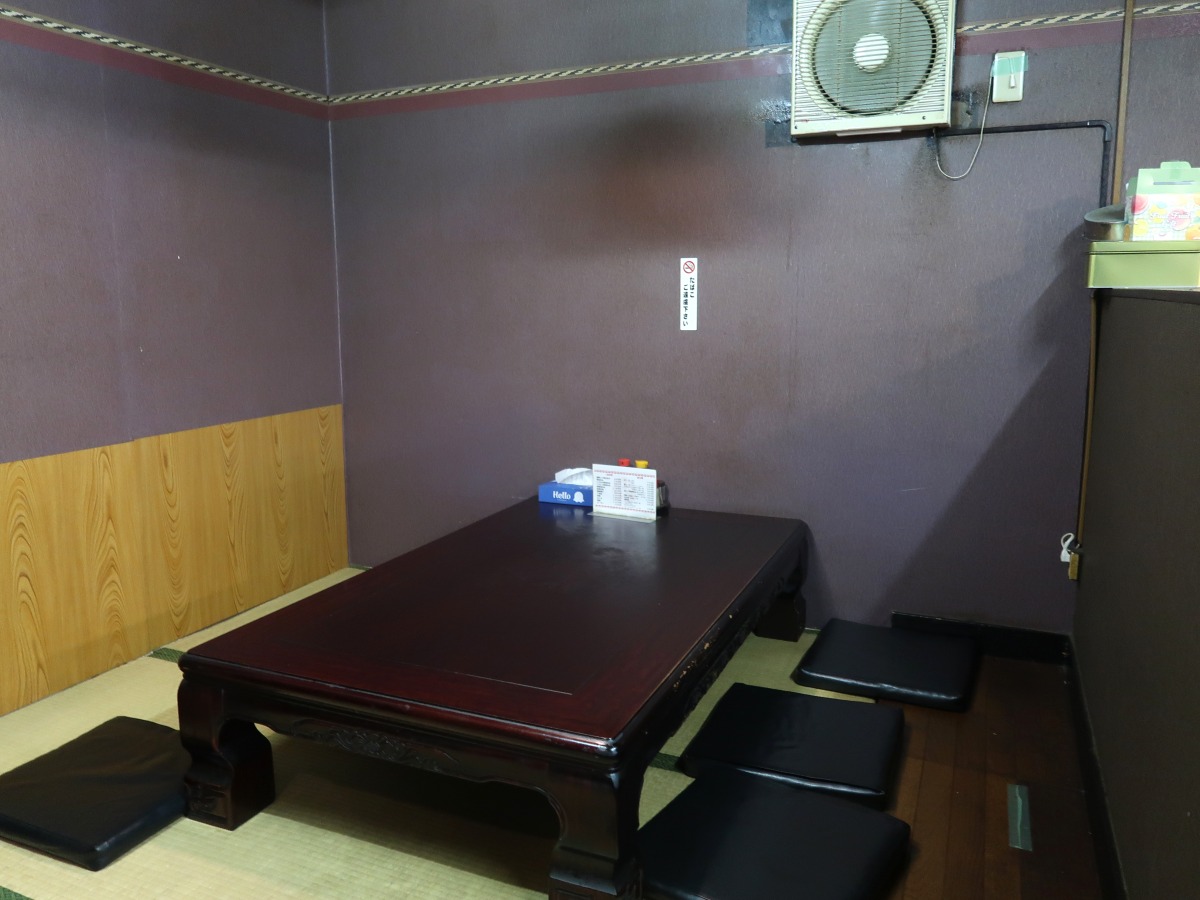 鹿児島市 天文館 大衆中華専門 ながつき 内観
