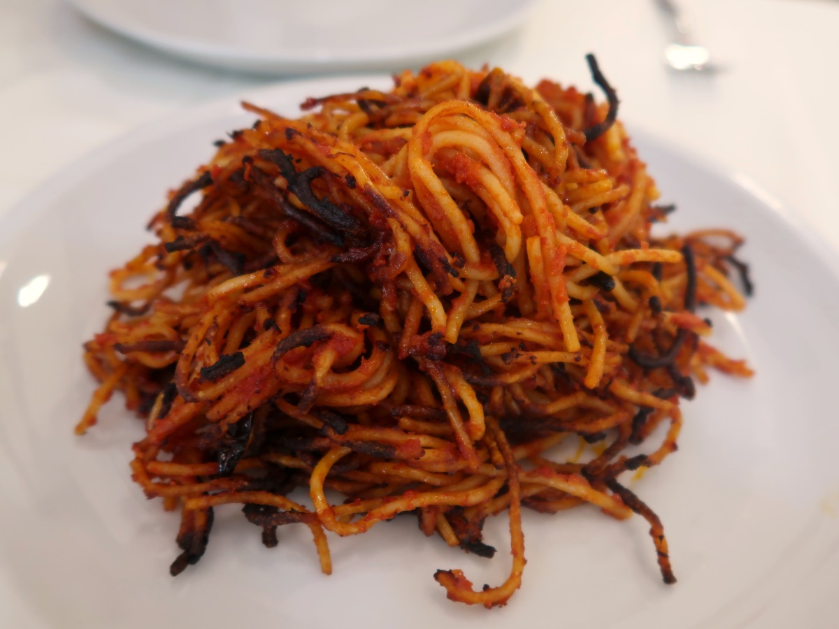Spaghetti all’assassin €15
