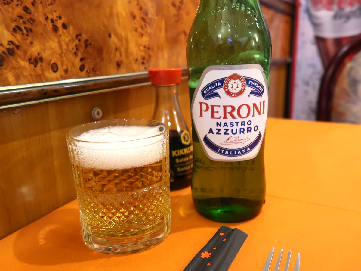 PERONI NASTRO AZZURRO €4.50
