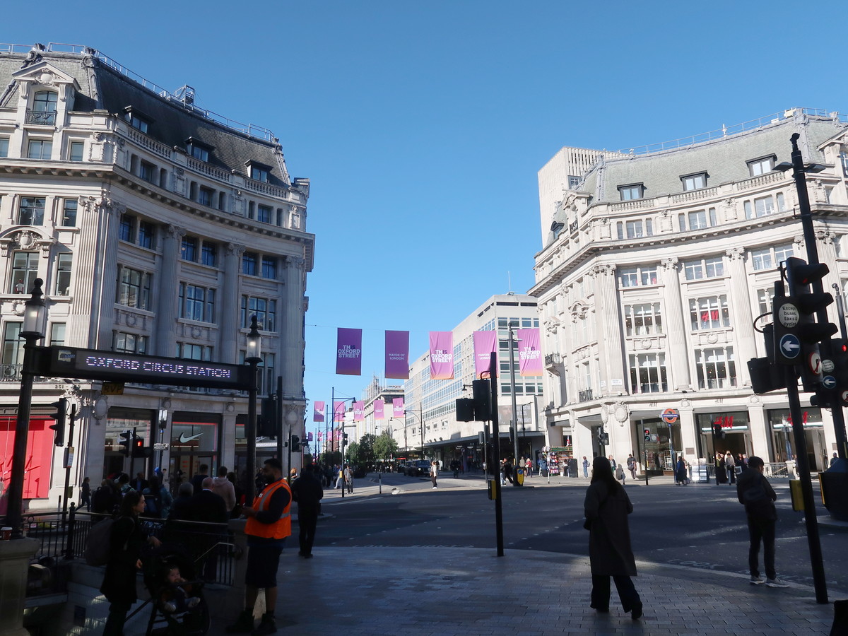 ロンドン地下鉄 Oxford Circus駅